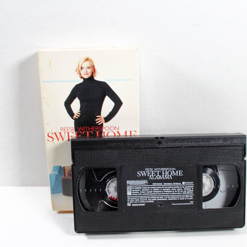 Vintage VHS Sweet Home Alabama Reese Witherspoon Movie